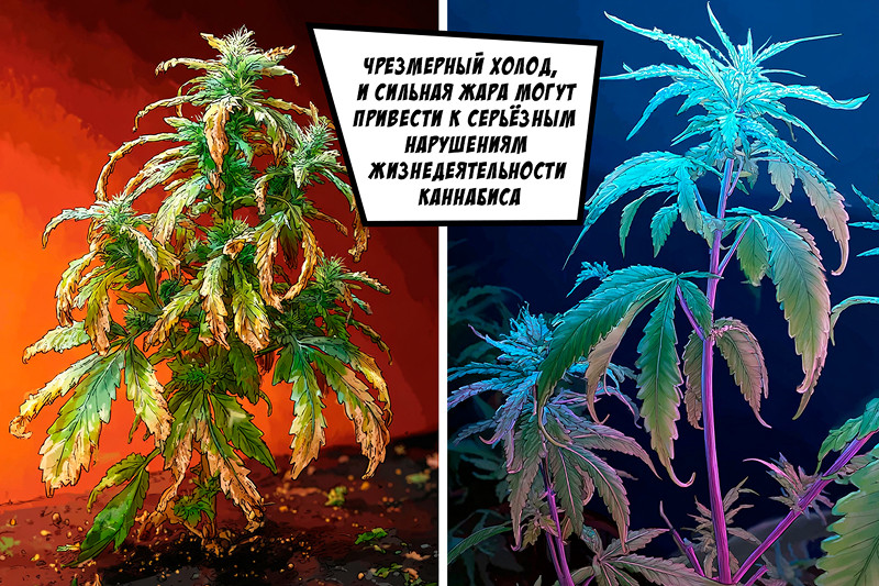 Соотношение температуры и влажности